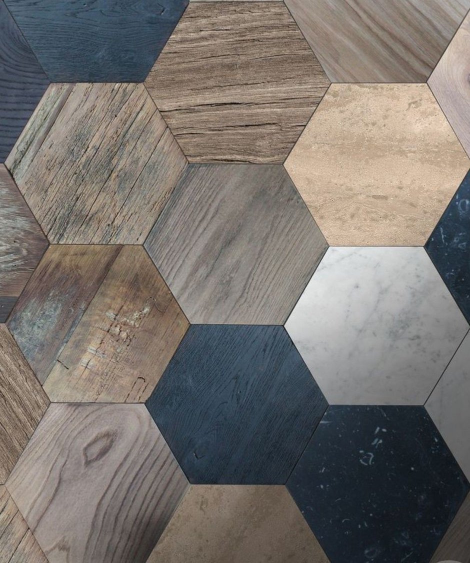 Плитка Hexagon Wood