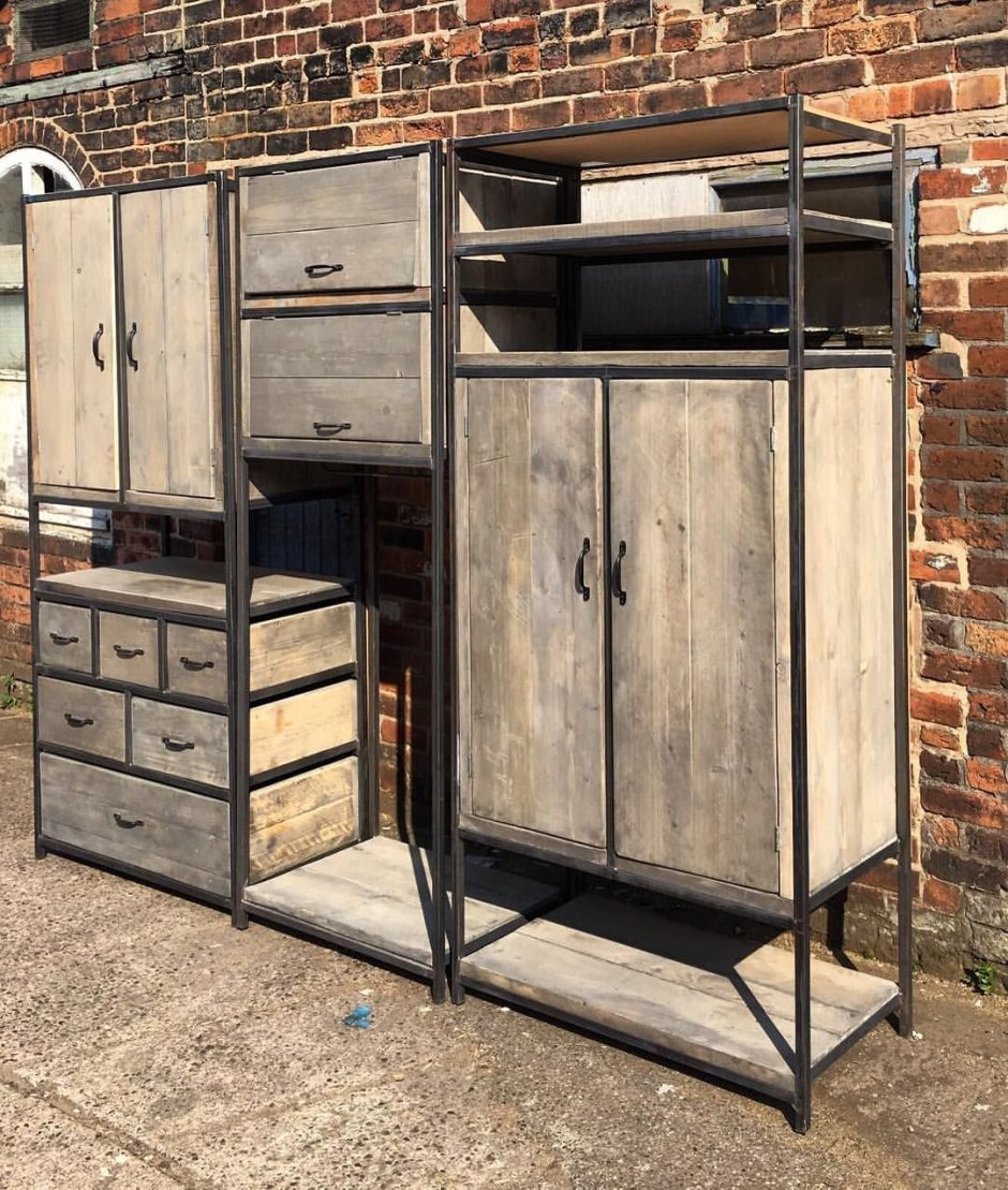 Шкаф лофт Индастриал