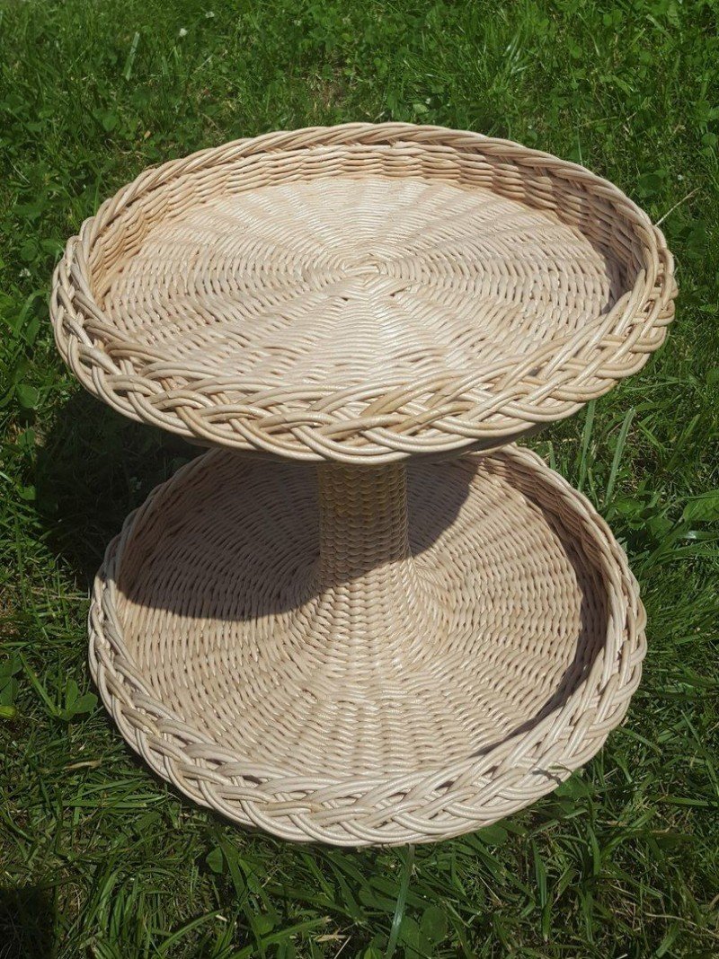 Подставка для бумажных полотенец из бумажной лозы