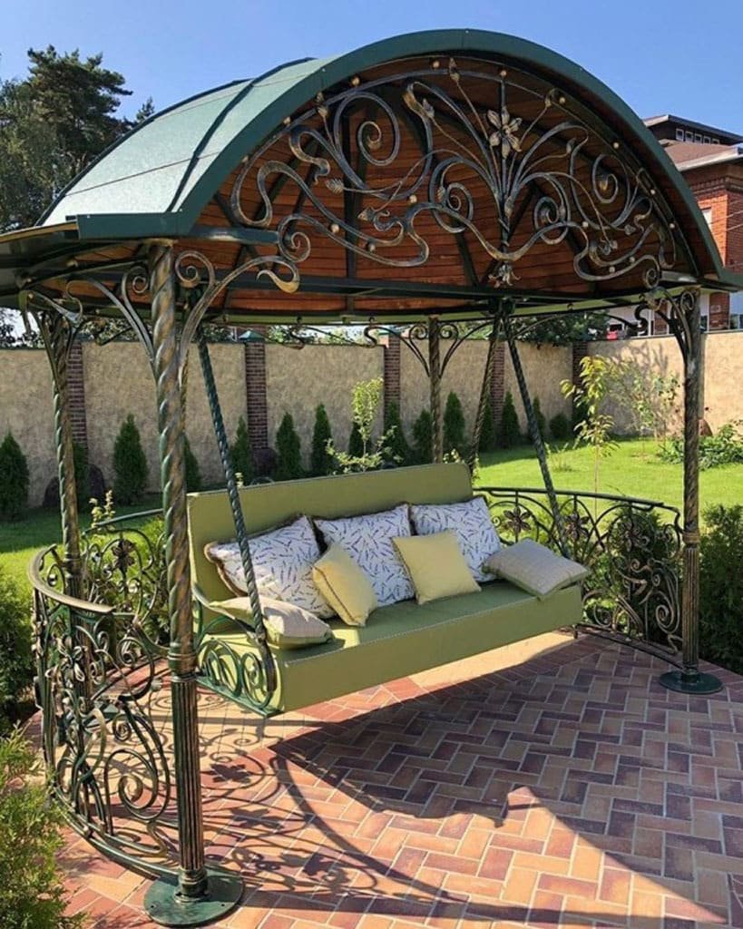 Кованые беседки