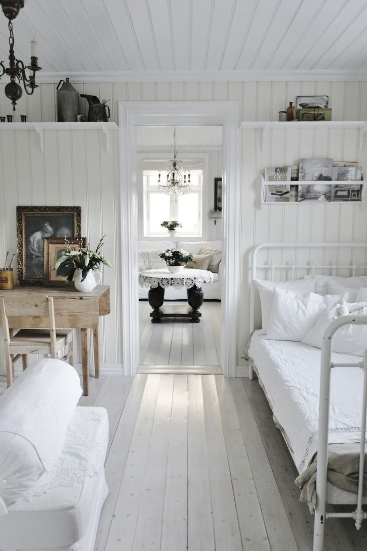 Скандинавский барнхаус интерьер