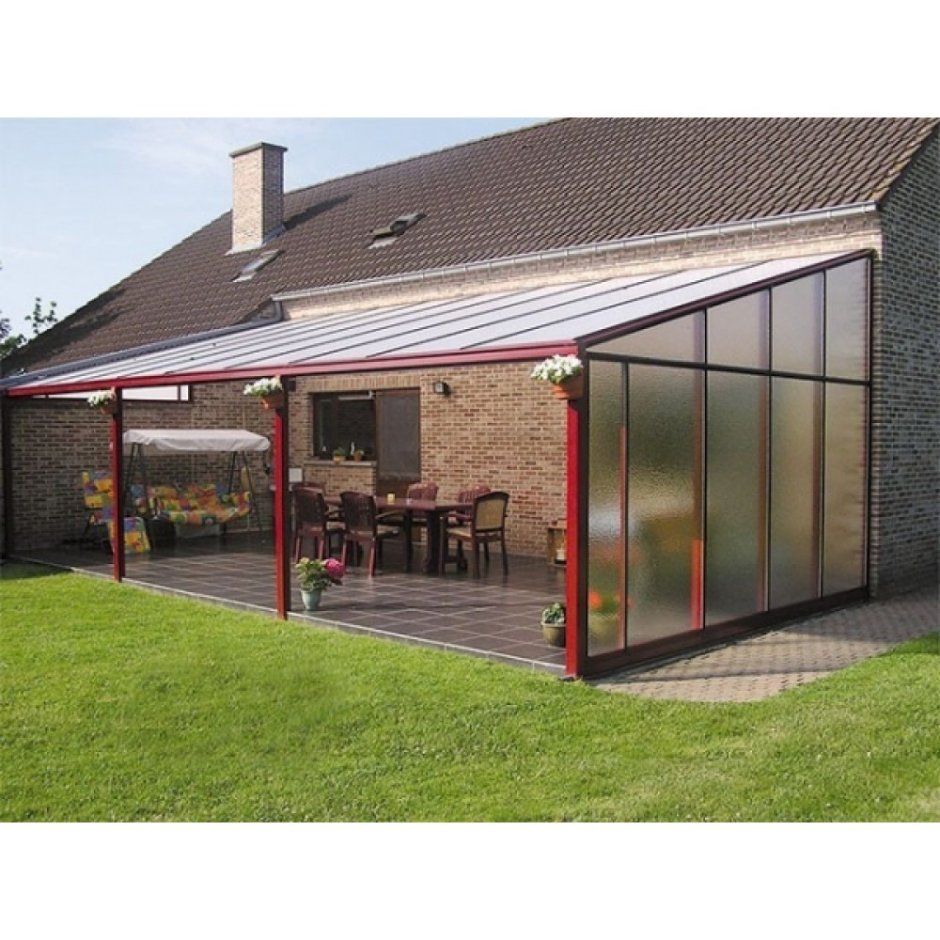 Закрытый навес