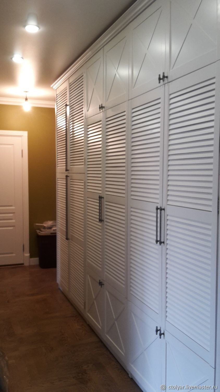 Прихожая с жалюзийными фасадами Стэлла 11а