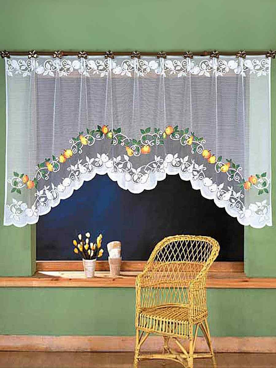 Штора арка для кухни