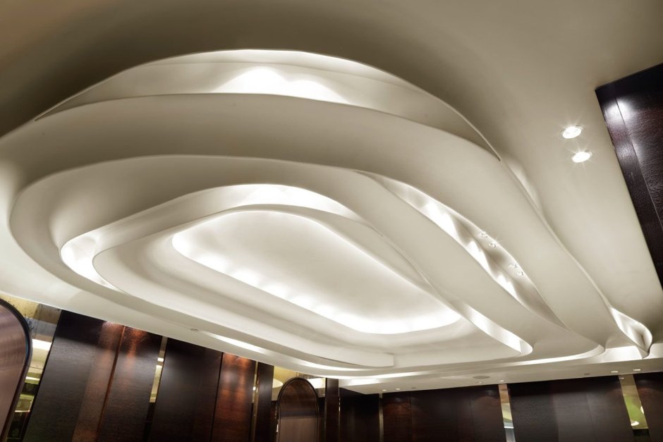 Потолки изогнутые