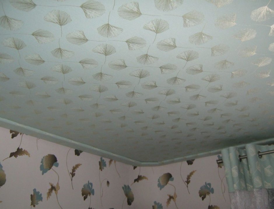 Теневой натяжной потолок