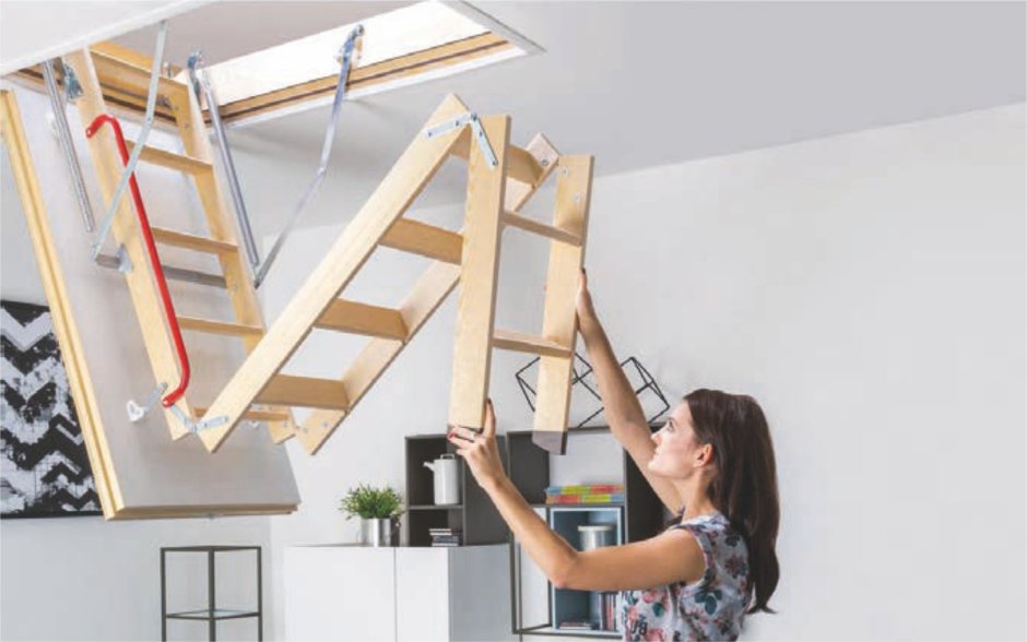 Чердачная лестница Oman Compact Termo 550*1000*2800