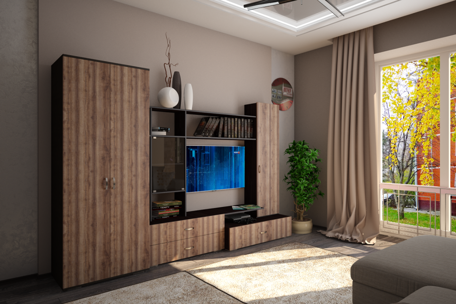 Гостиная "Ника-2" (модульная система)