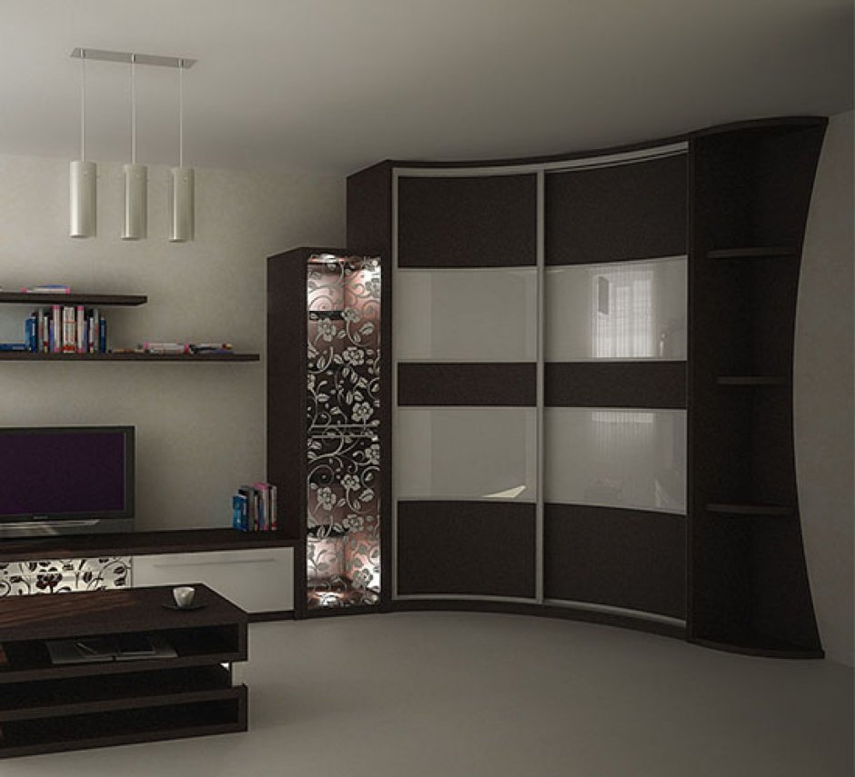 Гостиная комната хрущевка