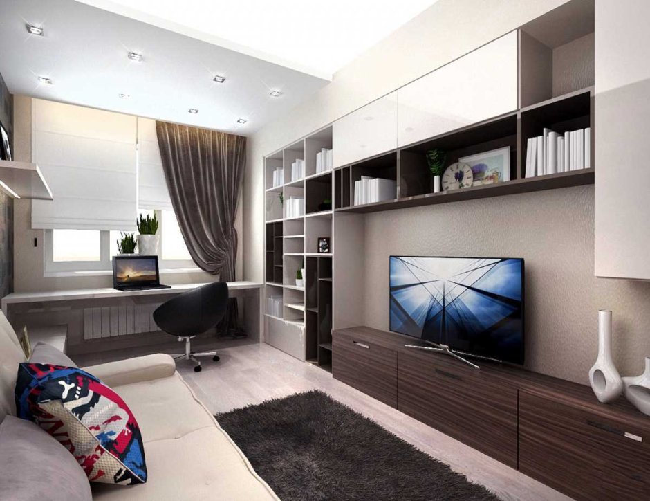 Стенка БЕСТО икеа в интерьере