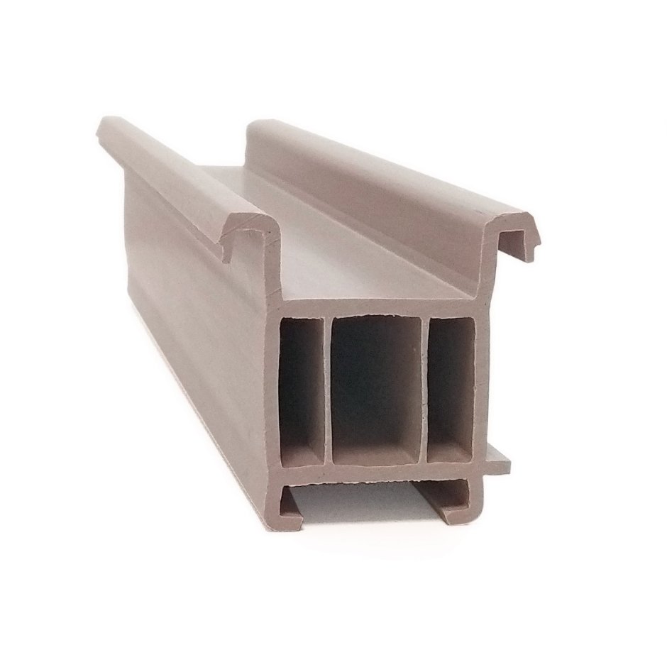 Подставочный профиль деревянных стеклопакетов