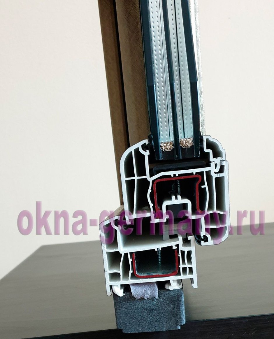 Крепление окон ПВХ К подставочному профилю