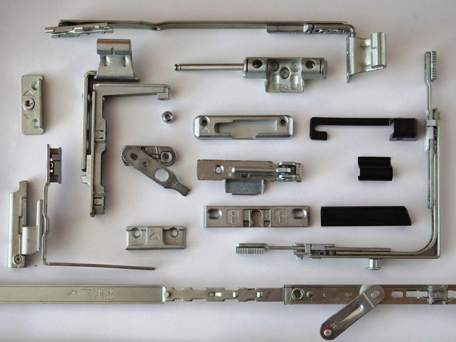 Фурнитура мако металлопластик