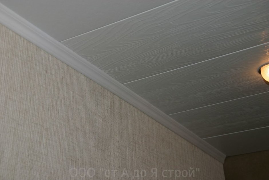 Потолок из панелей