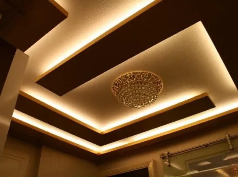 Стил потолок гипсокартон