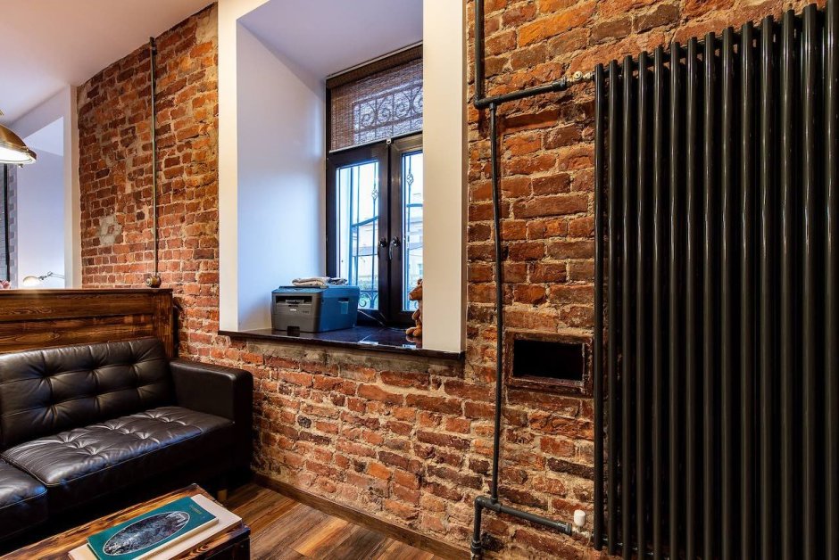 Подоконник в стиле лофт