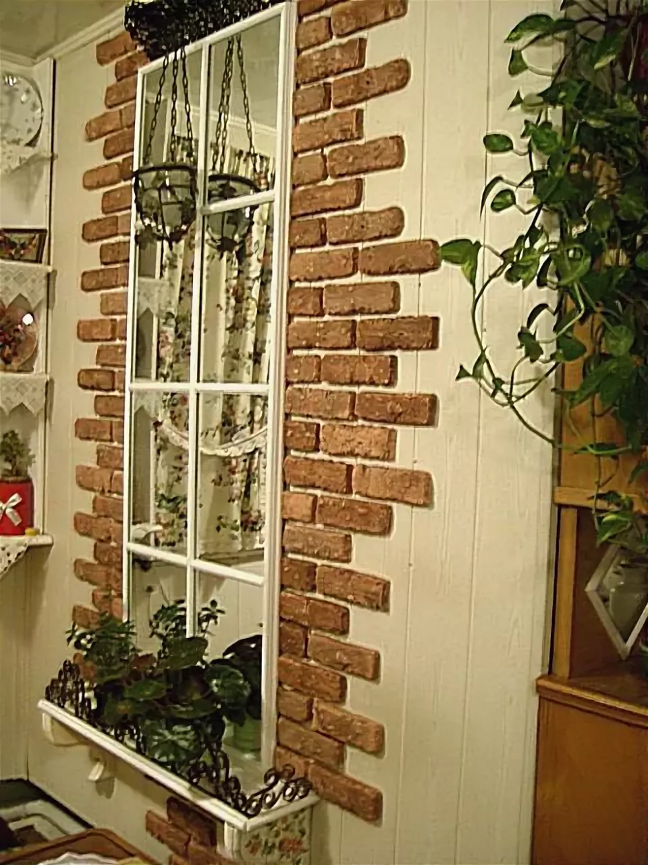 Декоративное фальш окно