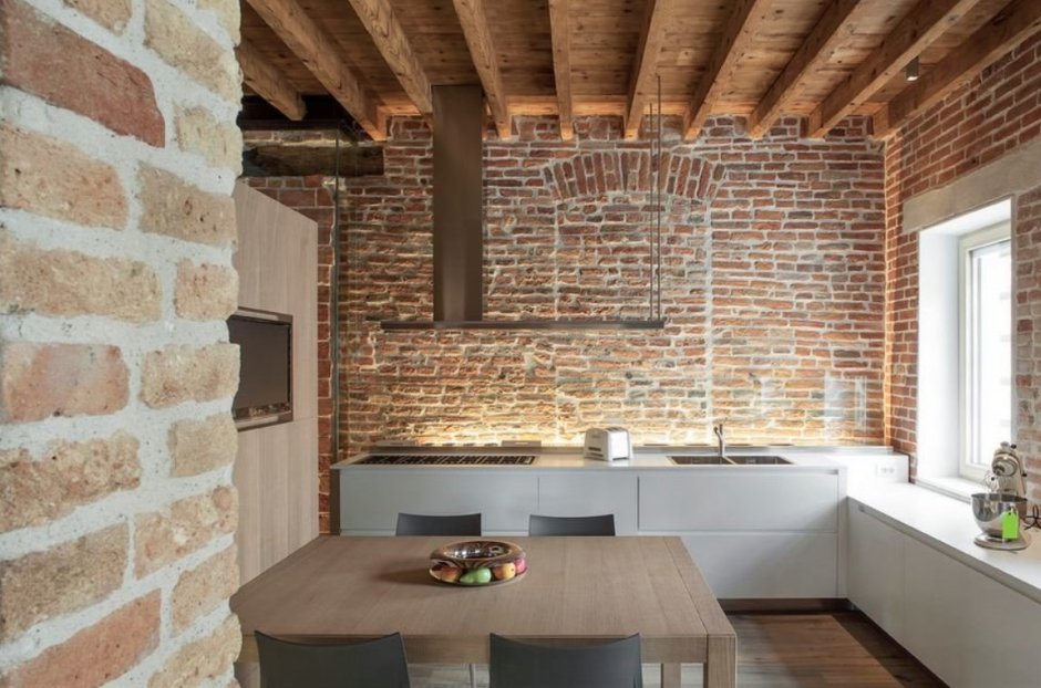 Кирпич Мирский в стиле лофт