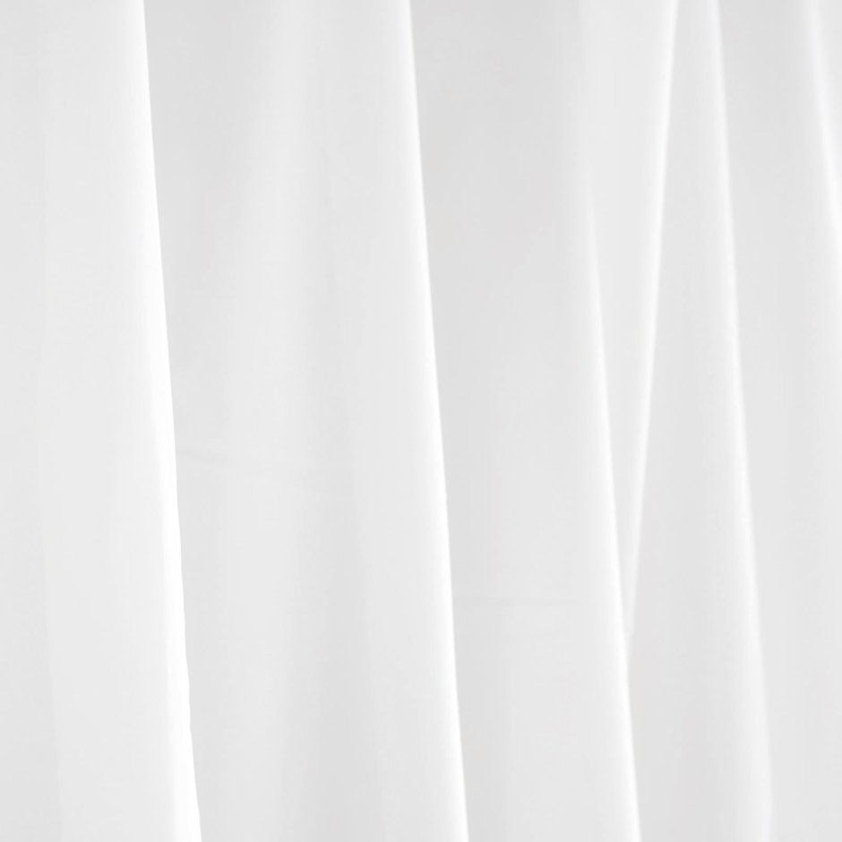 Тюль шифон белая