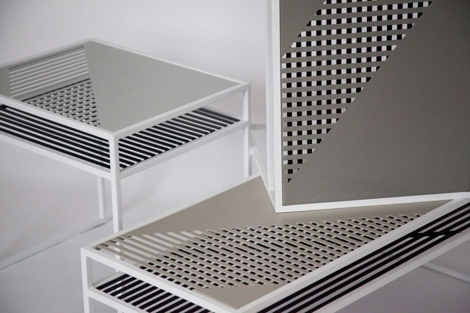 Мебель из перфорированного металла