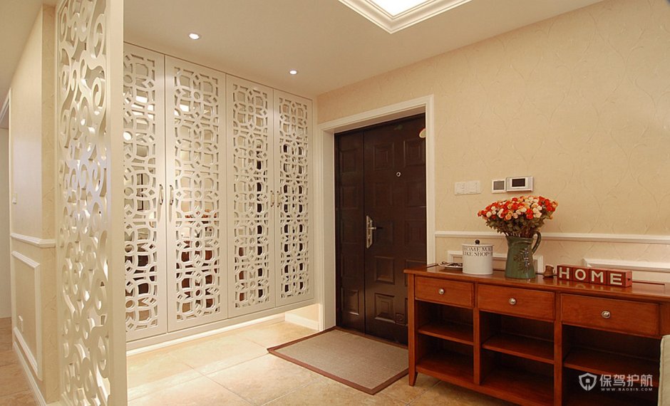 Декоративные двери перегородки