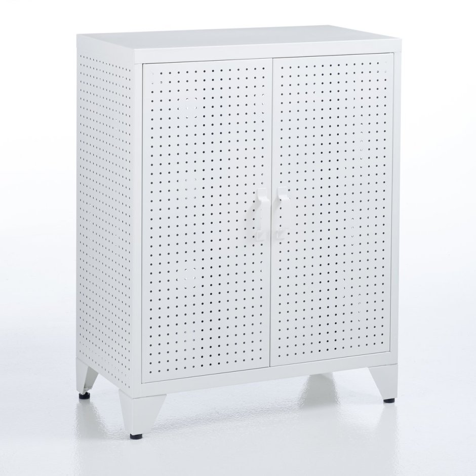 Шкаф с перфорированными дверцами