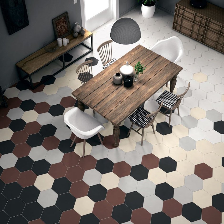 Керамогранит Гексагон на пол