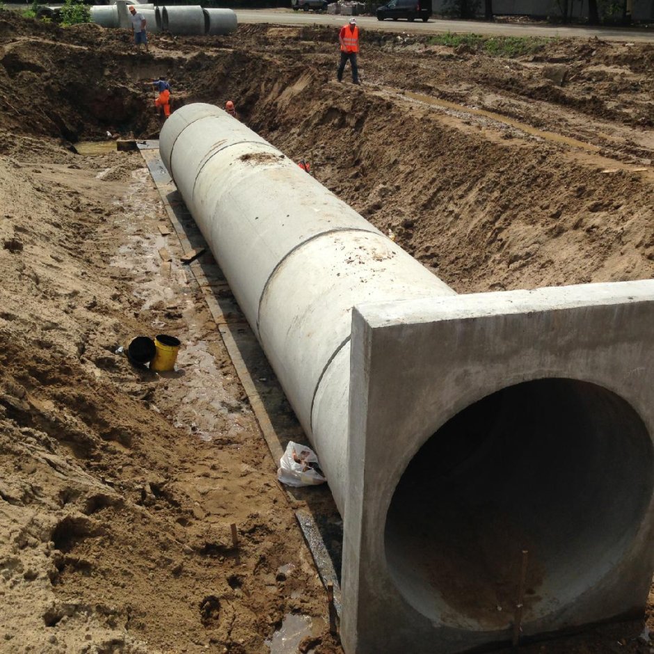 Труба водопропускная железобетонная 500