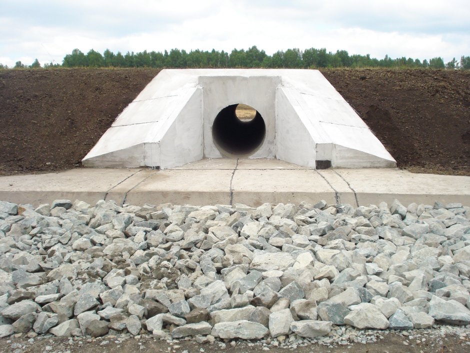 Водопропускная труба 1500 ЖБИ