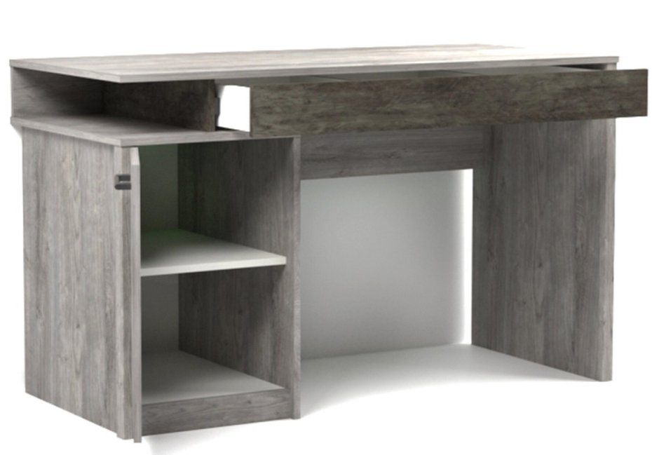 Денвер стол письменный (Риббек серый)