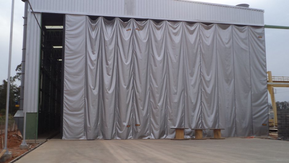 Шторы из тентовой ткани