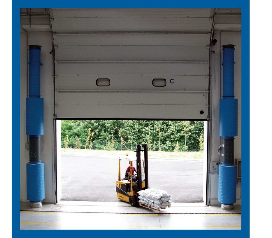 Воздушная завеса на ворота