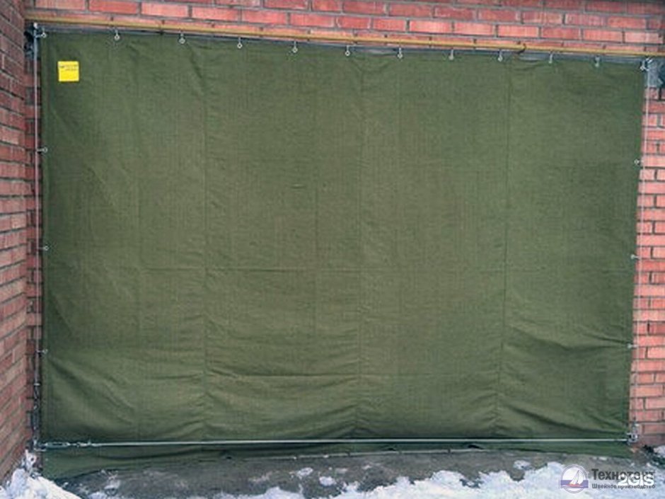 Брезент 3*6 м огнеупорный (550г/м2) хаки