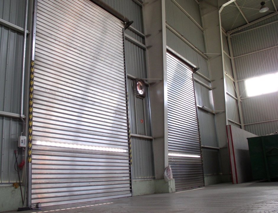 Шторные ворота для Ангара