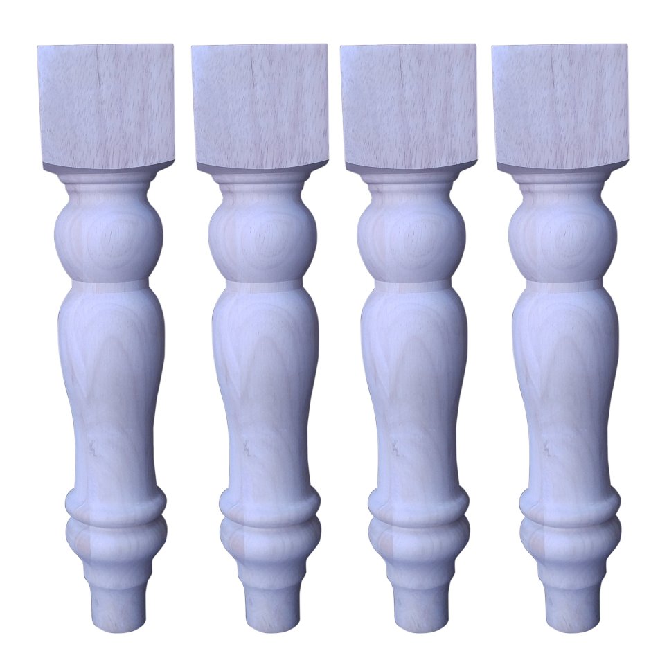 Круглые резные ножки для стола