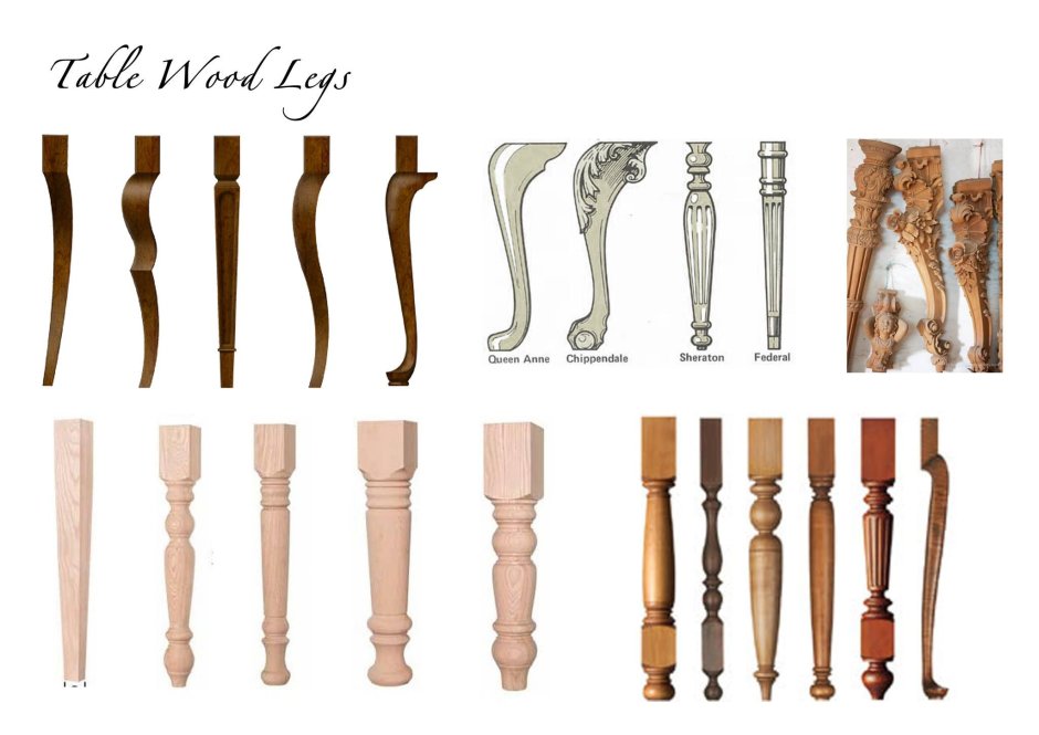 Резные ножки для стула