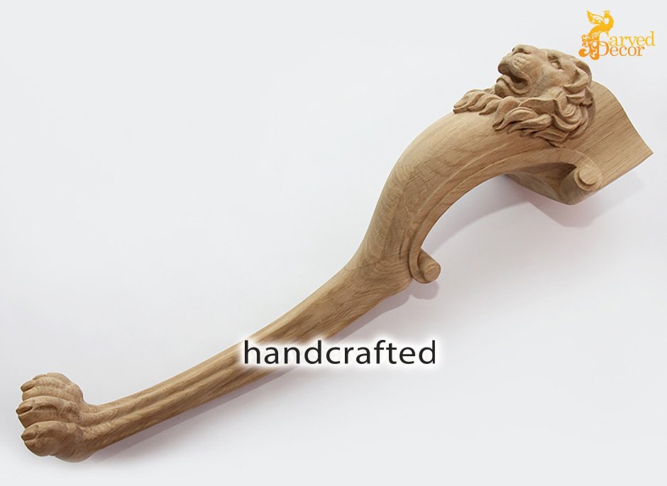 Резные ножки с лапками