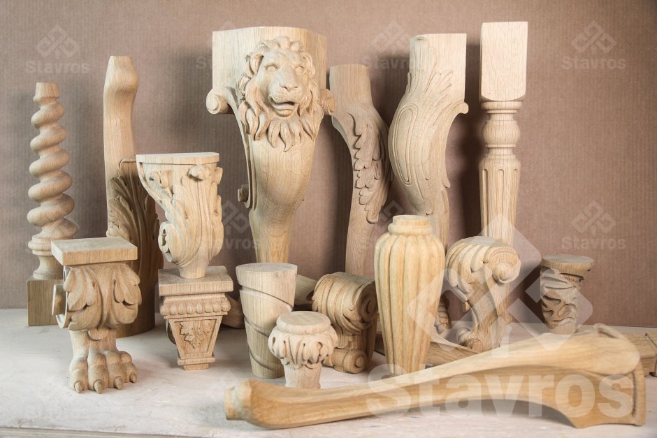 Ножки декоративные резные