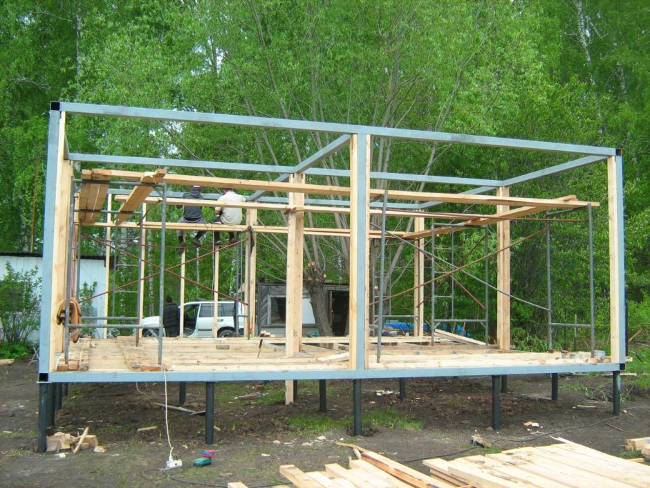 Каркас из профильной трубы