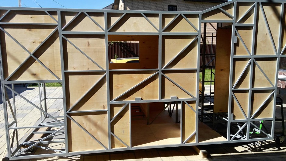 Каркасно модульные конструкции