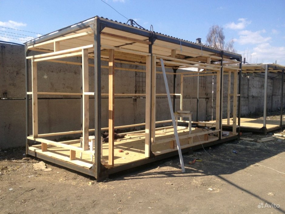 Каркас торгового павильона