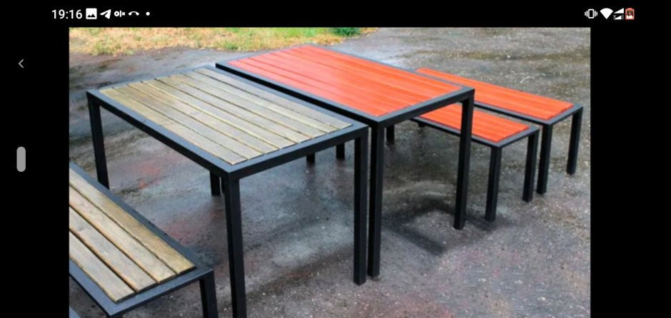 Мебель из профильной трубы