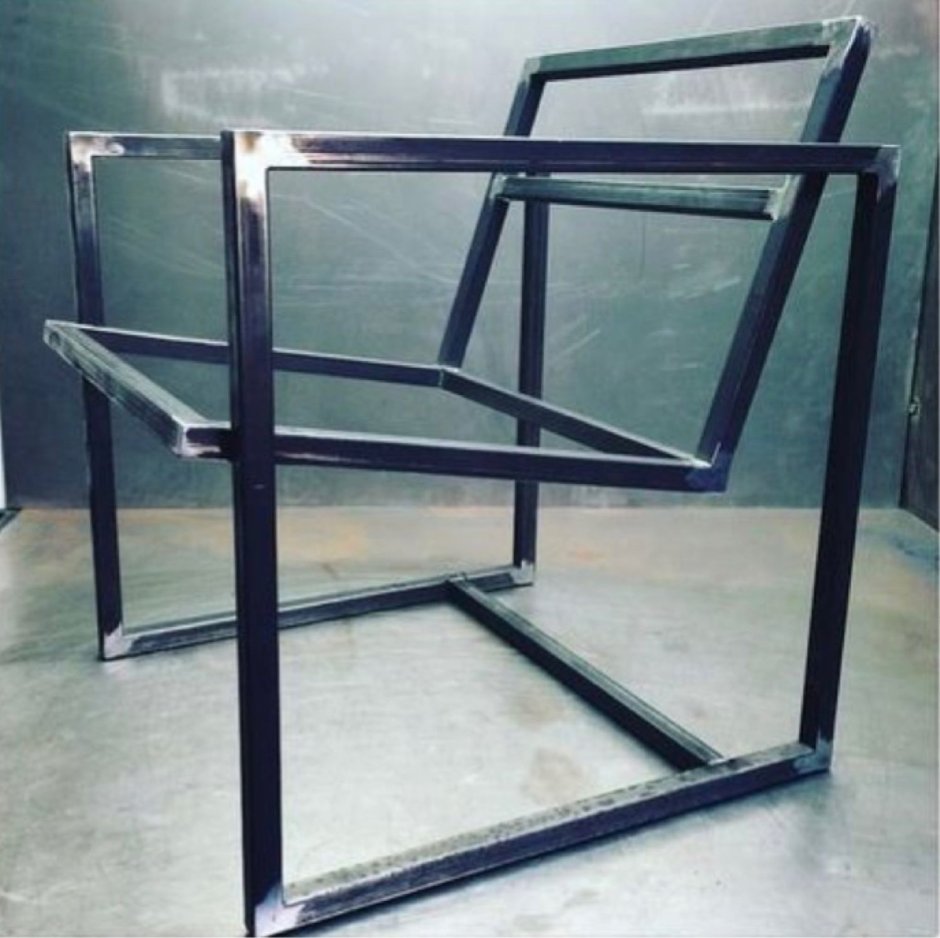 Лофт мебель из профильной трубы 20х40