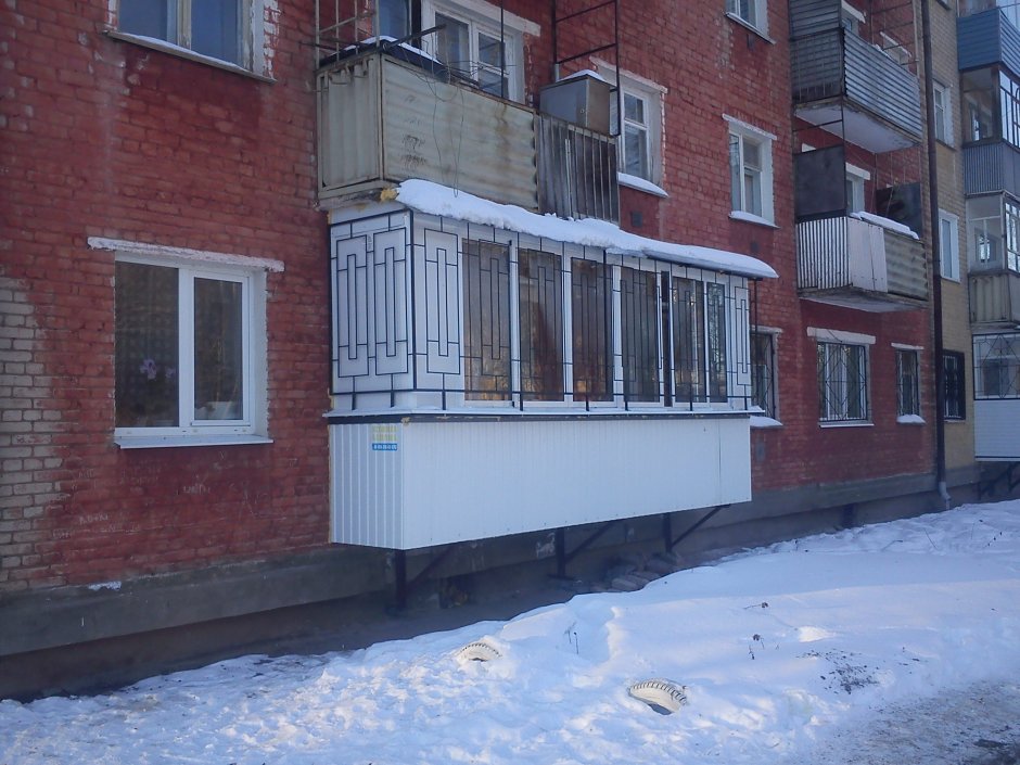 Балконы в Баку самострой