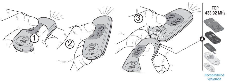 Пульт для шлагбаума came программирование