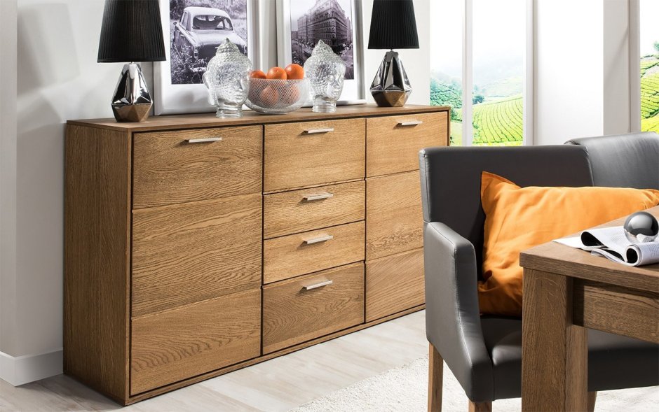 Шкаф с комодом