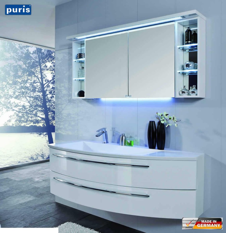 Puris Crescendo 140 подвесная мебель для ванной