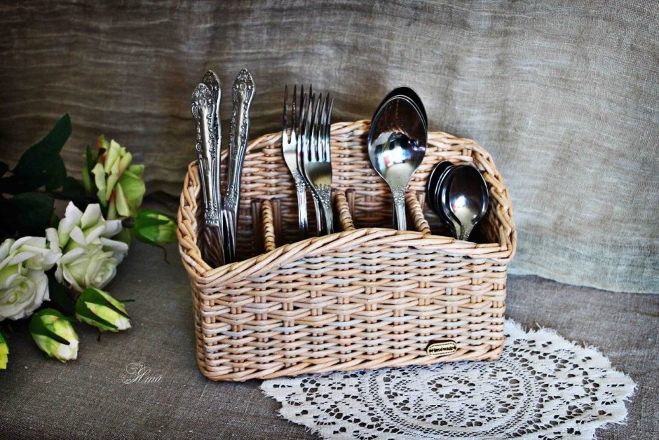 Плетение круглого дна