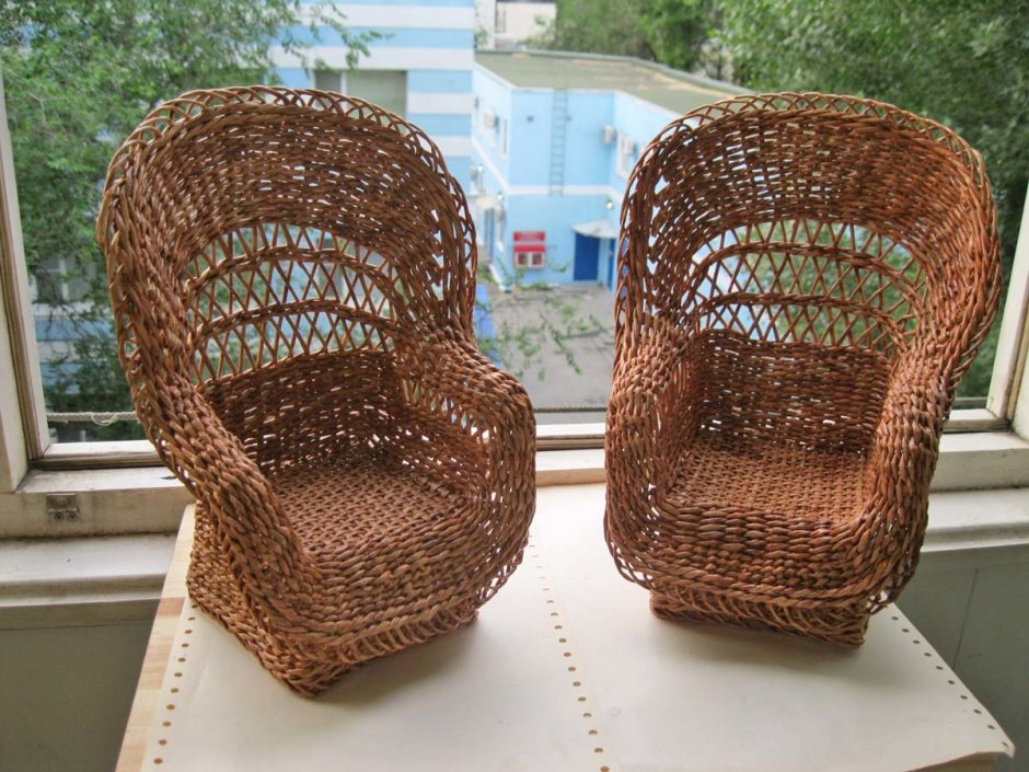 Плетеные тарелки на стену