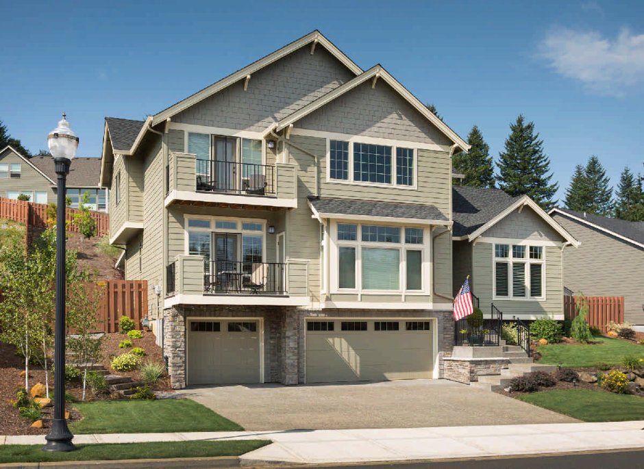 Коттедж с подземным гаражом